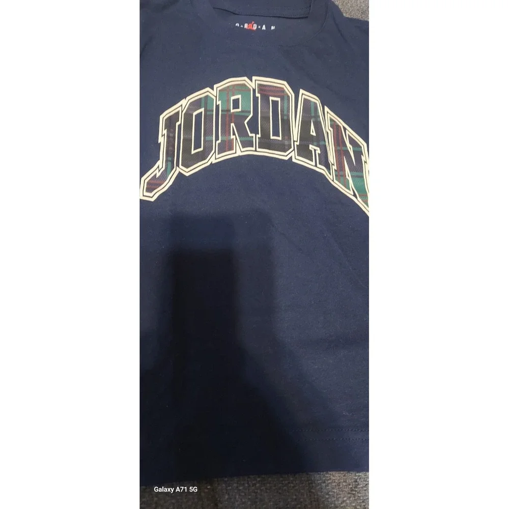 Michael Jordan Air Jordan Y Size S Blue Tshirt Air‎ Jordan  4 To 5 Years